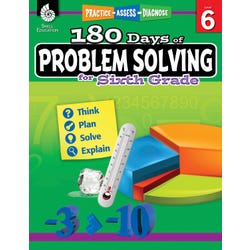 Shell Education 180 Days of Problem Solving for Sixth Grade