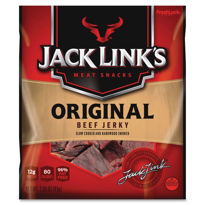 Jack Link's Original Beef Jerky, Original, 2.85 Ounces