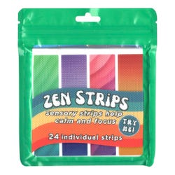 Zen Strips Bumpy Gradient Sensory Strips, Pack of 24 2141051