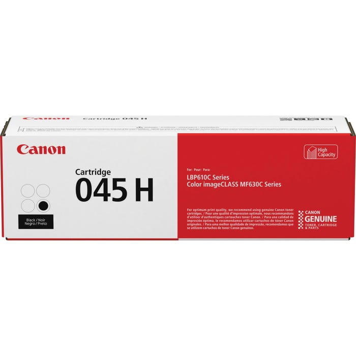 Canon Ink Toner Cartridge, CRTDG045HBK, Black