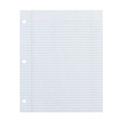 Notebooks, Loose Leaf Paper, Filler Paper, Item Number 1398096
