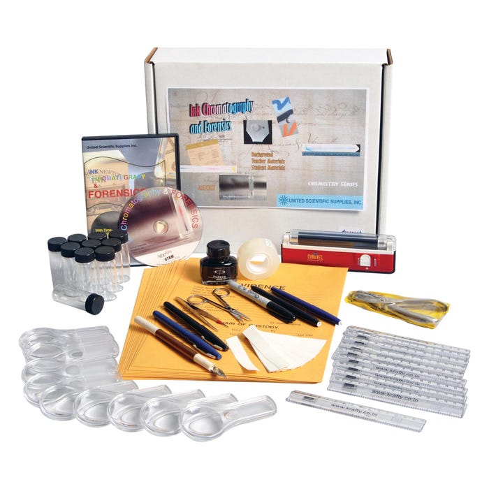 United Scientific Ink Chromatography and Forensics STEM Kit