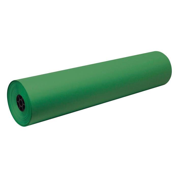Tru-Ray Art Roll, 36 Inches x 500 Feet, 76 lb, Festive Green