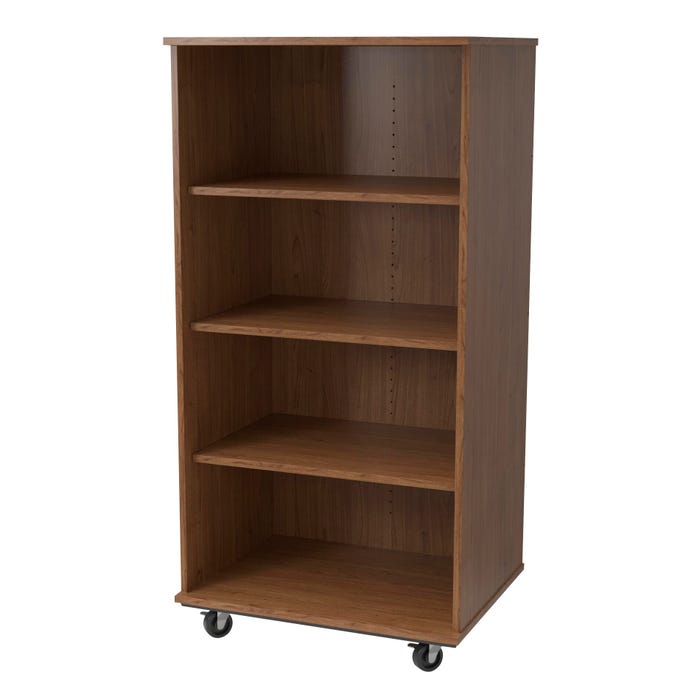 Classroom Select Expanse Series Storage Bookcase with Casters, Single Sided