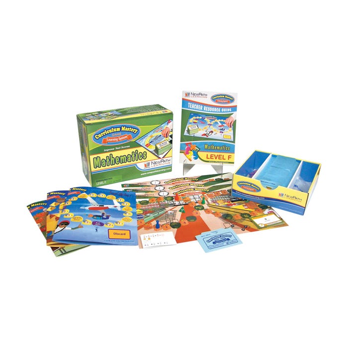 NewPath Learning Math Curriculum Mastery Games Class Pack Edition, Grade 6