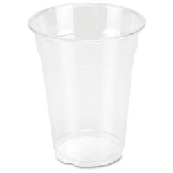 Genuine Joe Clear Plastic Cups, 10 oz, Clear, Pack of 500, Item Number 1564822