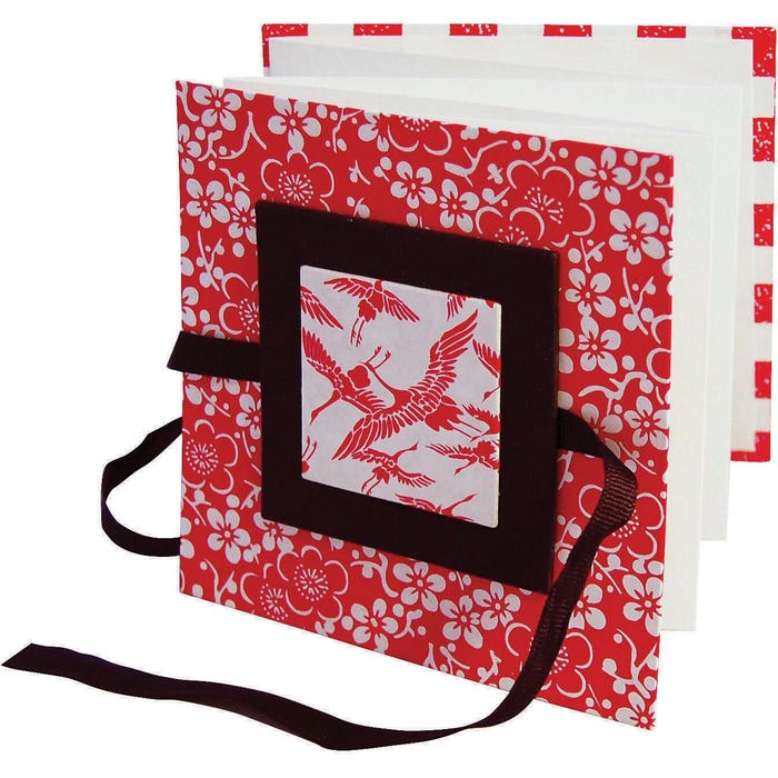 Arnold Grummer Square Zig-Zag Book, 4-1/2 x 4-1/2 Inches, Pack of 12