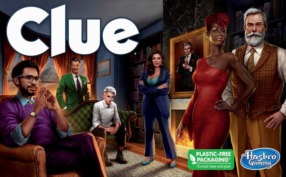 Hasbro Clue Game 2134022