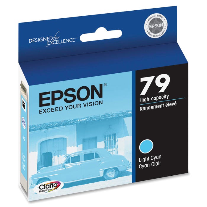 Epson Ink Toner Cartridge, T079520, Cyan