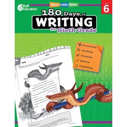Shell Education 180 Days of Writing for Sixth Grade