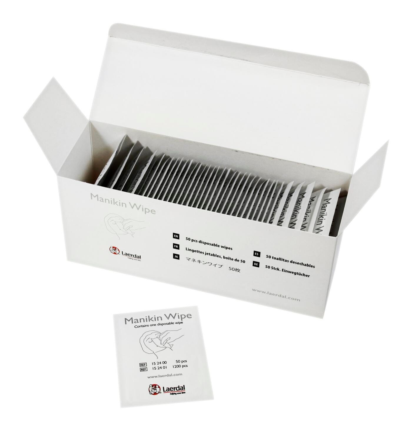 Resusci Manikin Wipes, Pack of 50 2000757