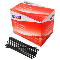 Genuine Joe Plastic Stirrers, Box of 1000, Item Number 2050331