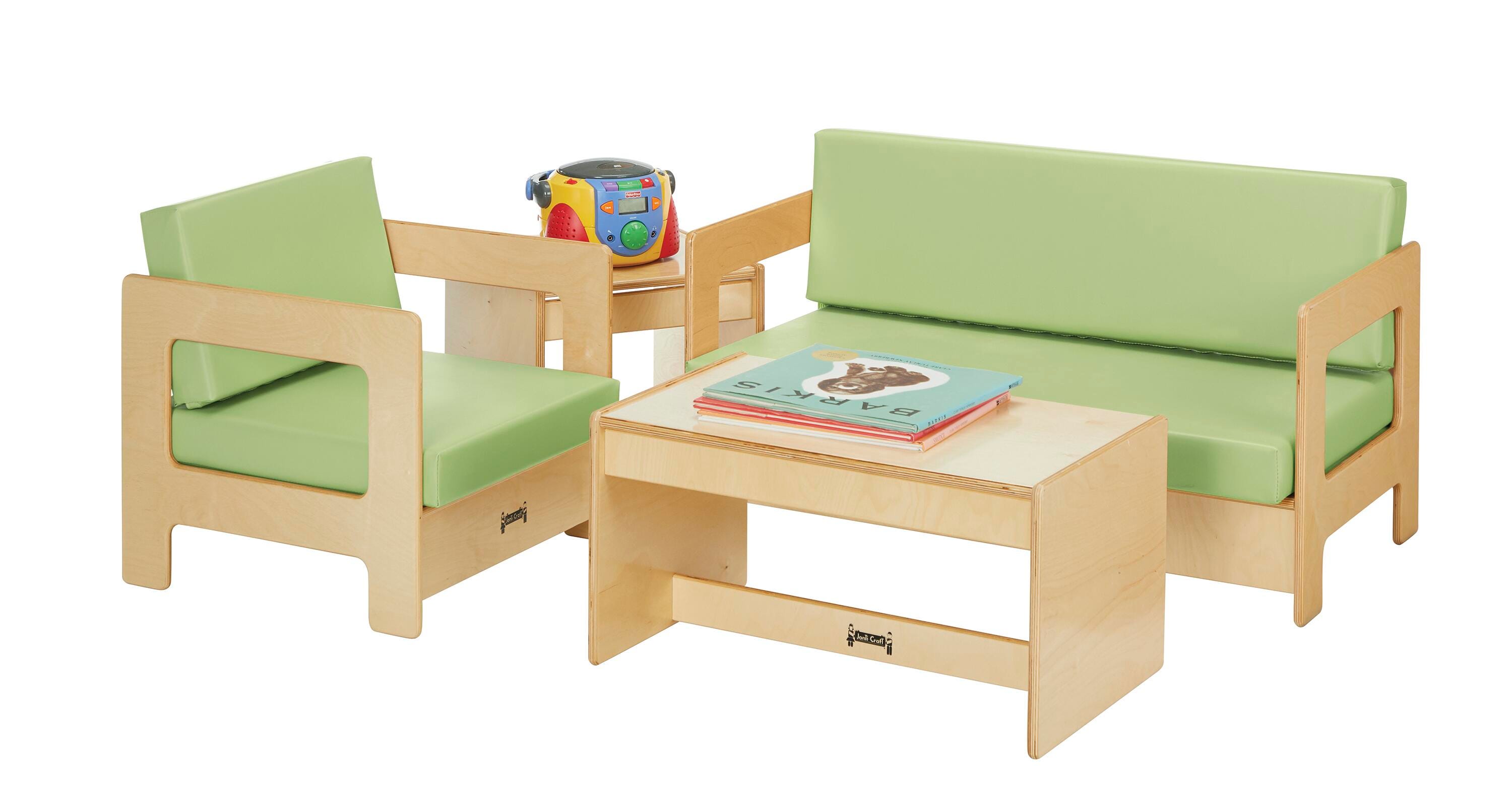 Jonti-Craft Living Room 4-Piece Set, Key Lime 2100393