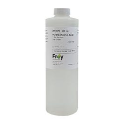 Frey Scientific Hydrochloric Acid - 1 M, 400mL Item Number 2094070