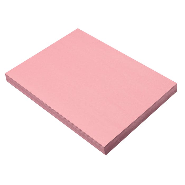 Prang Medium Weight Construction Paper, 9 x 12 Inches, Pink, 100 Sheets