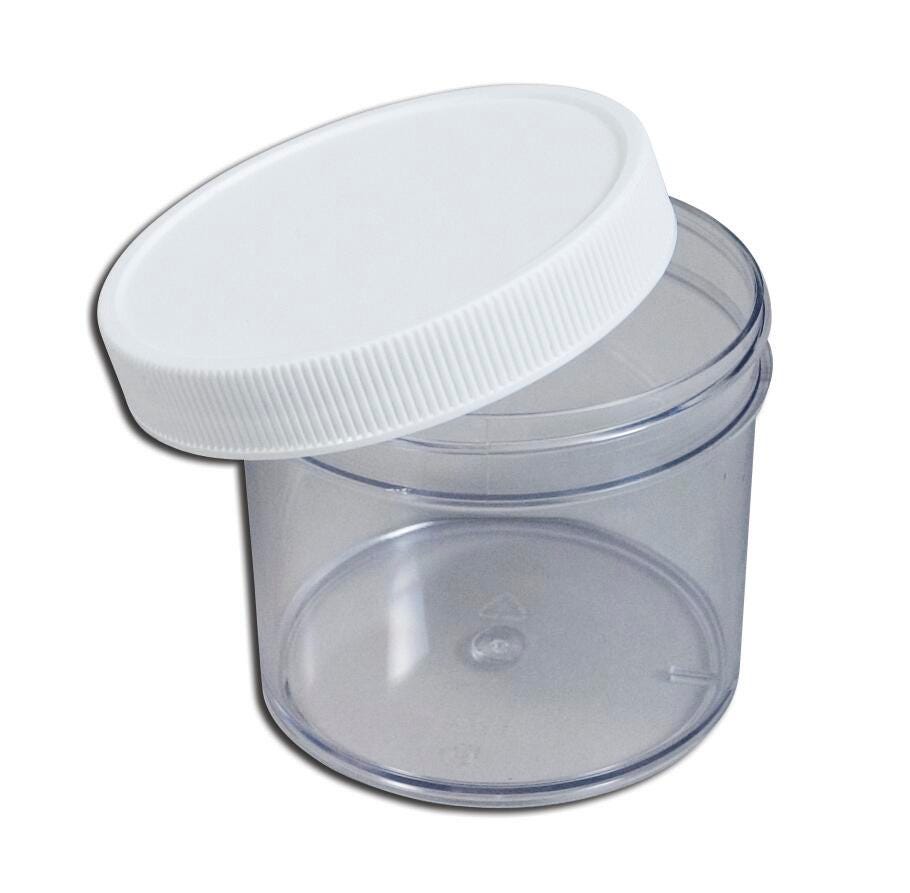 Frey Scientific Polystyrene Jars, 120 mL, Pack of 36, Item Number 1016967