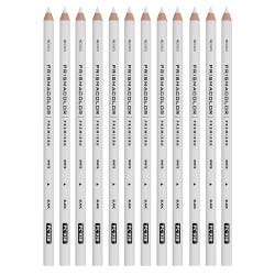 Prismacolor Premier Soft Core Colored Pencil, White 938, Pack of 12