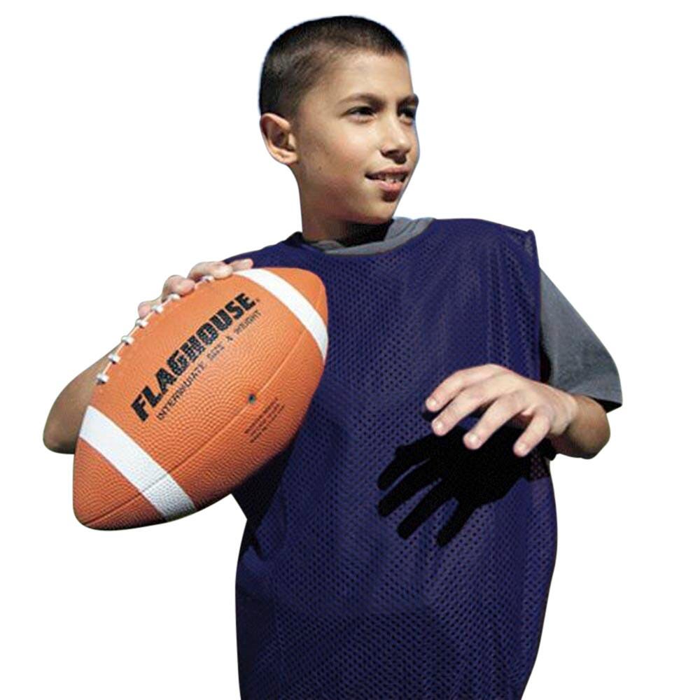 FlagHouse Nylon Intramural Vest, Youth, Royal Blue 2120534