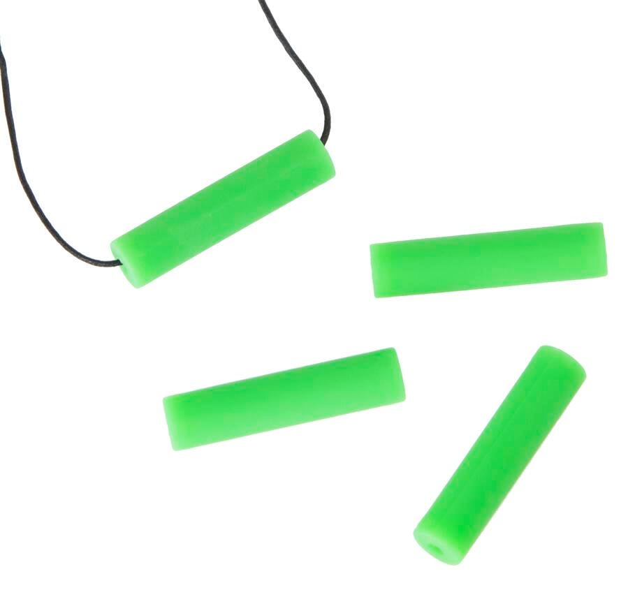 Chewigem Chew Necklace Chubes, Green, Item Number 2103439