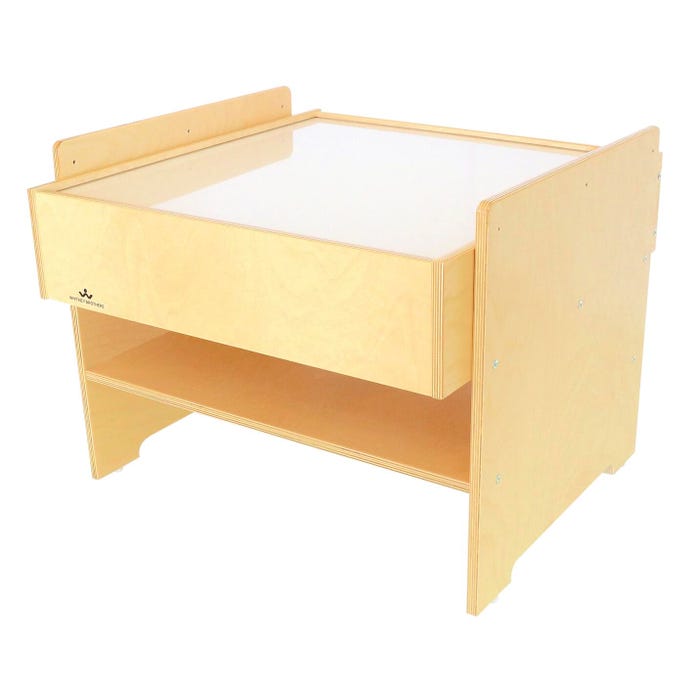 Whitney Brothers Small Light Table, 25-1/2 x 24-1/2 x 24 Inches