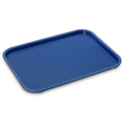 Vollrath Fast Food Tray, 12 x 16 Inch, Royal Blue