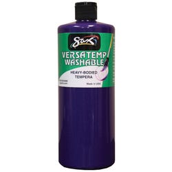 Image for Sax Versatemp Washable Heavy-Bodied Tempera Paint, 1 Quart, Violet from School Specialty