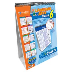 Newpath ELA Concepts Flip Chart, Grade 6, Item Number 1539606