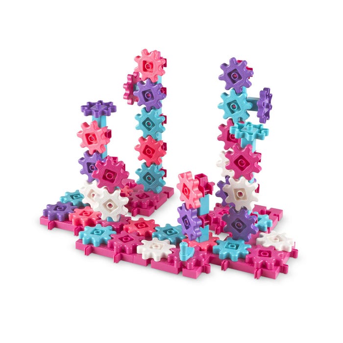 Learning Resources Gears! Gears! Gears! Deluxe Building Set, Pastel Colors