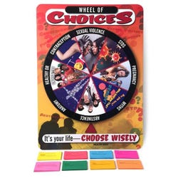 Health Edco Wheel of Choices Game