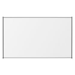Lorell Magnetic Markerboard, 72 x 48 Inches, Porcelain, Satin Aluminum, White