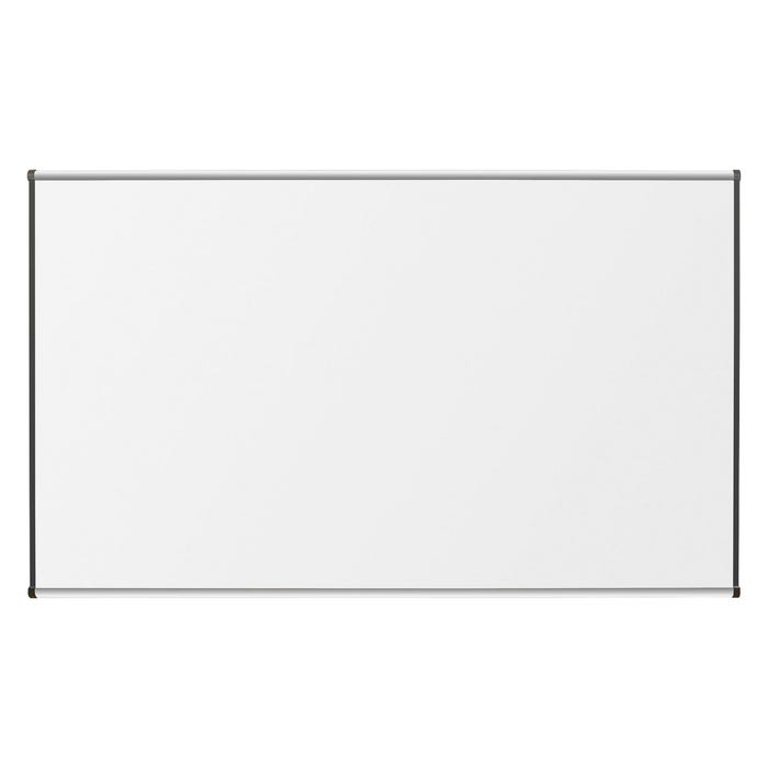Lorell Magnetic Markerboard, 72 x 48 Inches, Porcelain, Satin Aluminum, White
