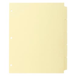 Index Dividers, Item Number 1600085