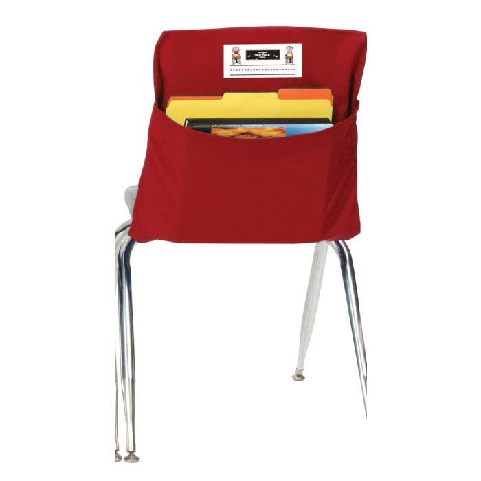 Seat Sack Storage Pocket, Medium, 15 Inches, Red