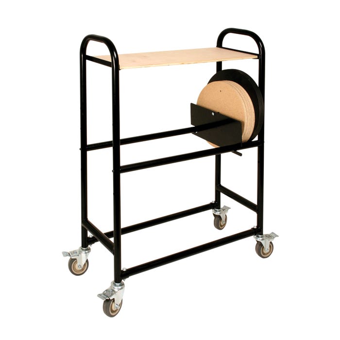 Brent Batmobile Steel Cart, 47-3/4 x 14-1/2 x 36 Inches, Steel