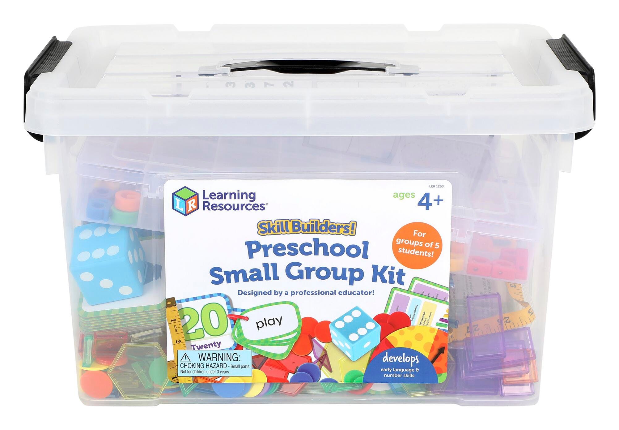 Image for Learning Resources Skill Builders! Preschool Classroom Kit, Ages 4 and Up from School Specialty