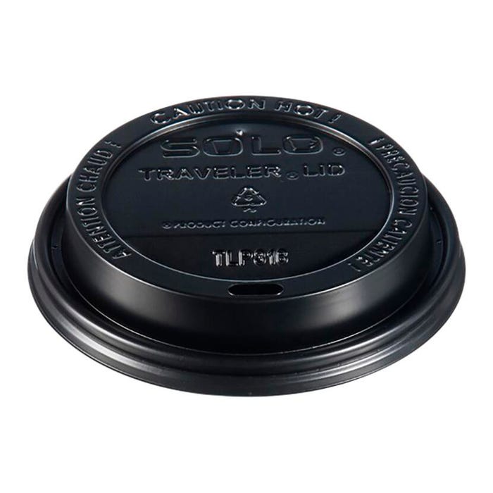 Solo Traveler Dome Hot Cup Lids, Dome