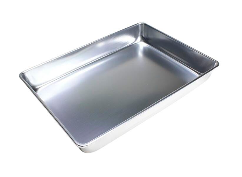 United Scientific Dissecting Pan, Aluminum, 11-1/4 x 7-1/2 x 1-1/2 Inches, Item Number 2089993