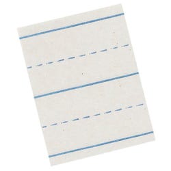 School Smart Picture Story Paper, 7/8 Inch Rule, 9 x 12 Inches, 500 Sheets 085220