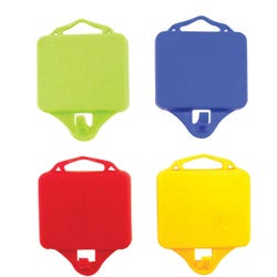 The Pencil Grip Inc Hooks Magnetic, Assorted Colors, Pack of 4, Item Number 2093981