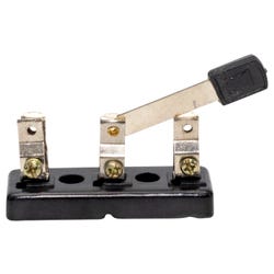 Frey Scientific Single-Pole Double-Throw Electrical Knife Switch, Item Number 571661