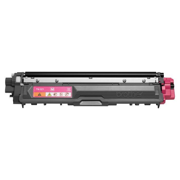Brother Ink Toner Cartridge, TN221M, Magenta