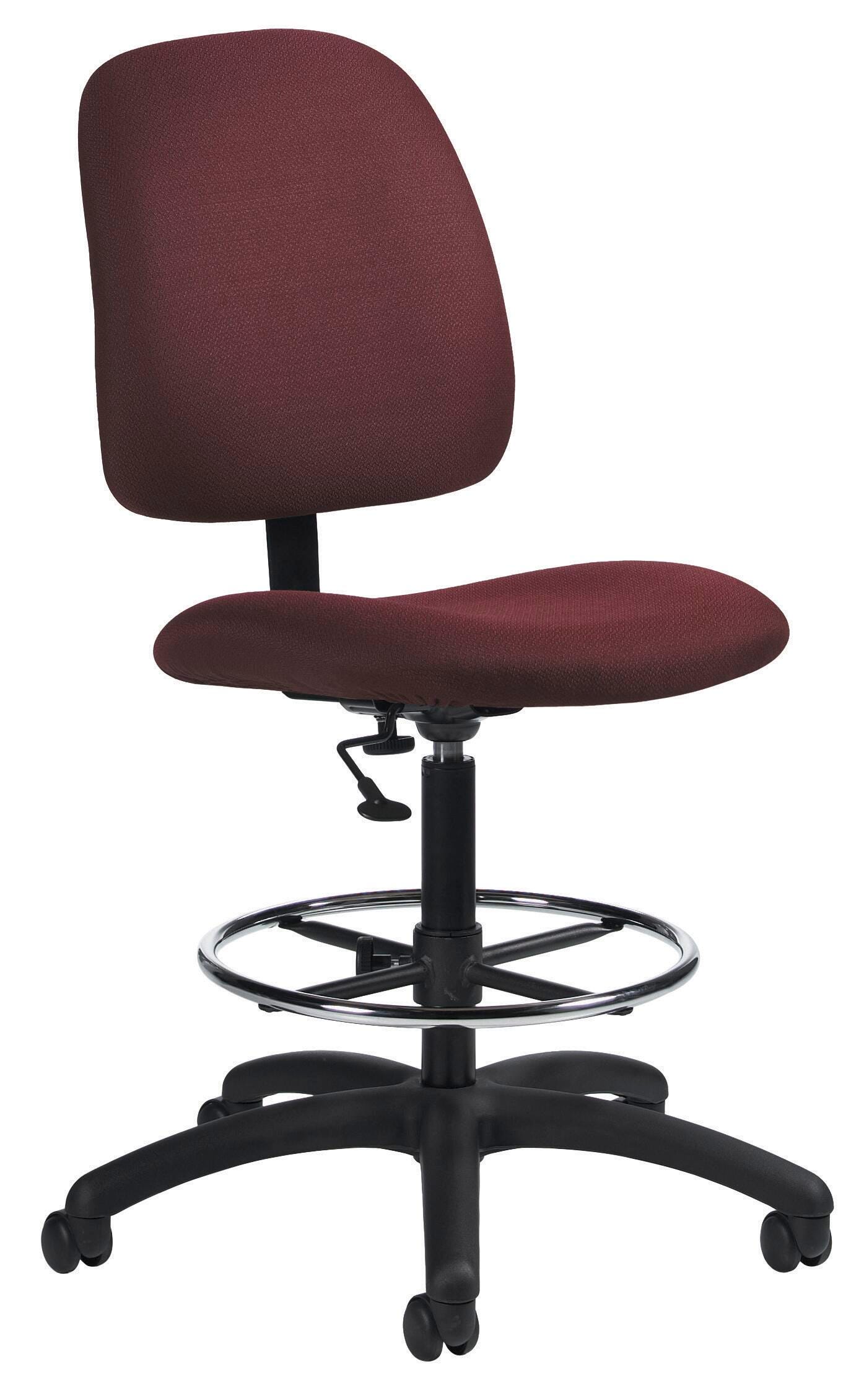 Global Industries Goal Mid-Back Drafting Chair with Footring 4000819