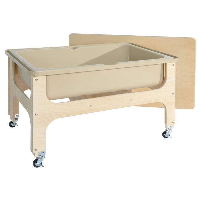 Wood Designs Deluxe Sand and Water Table with Lid, 41 x 27 x 25 Inches