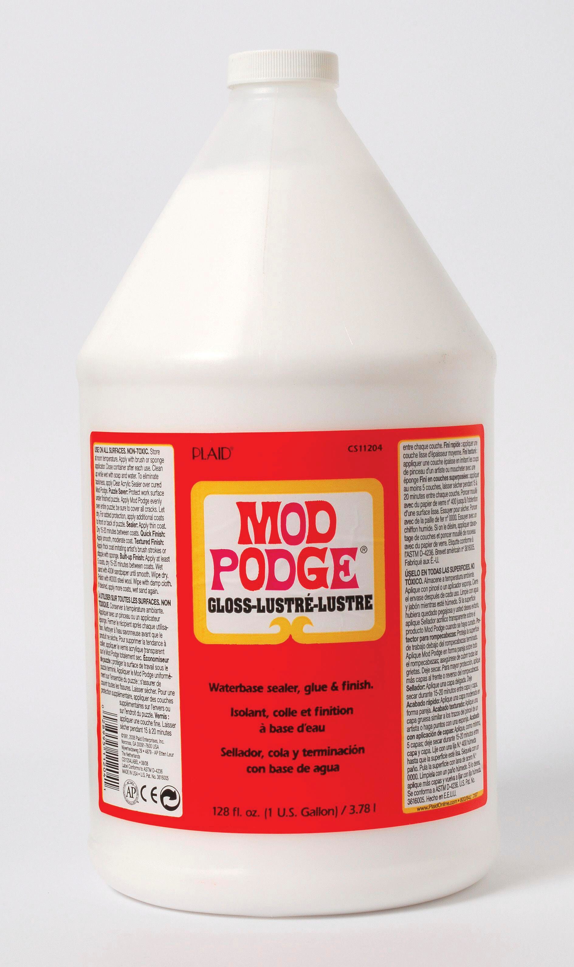 Mod Podge Sealer and Finish, Gloss, 1 Gallon Jug 408589