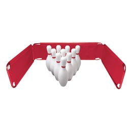 Flaghouse Bowling Backstop, 4 x 1 Feet, Red, Each 2120119