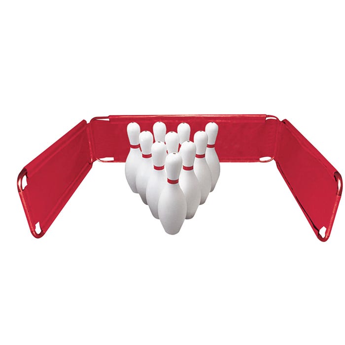 Flaghouse Bowling Backstop, 4 x 1 Feet, Red, Each