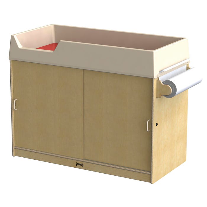 Jonti-Craft Paper Roll Dispenser Kit, 20 x 4-1/2 x 5 Inches