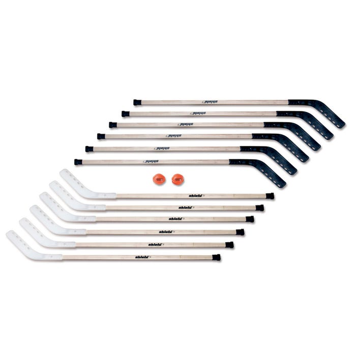 Shield Middle School Outdoor Wooden Floor Hockey Stick, 42 Inches