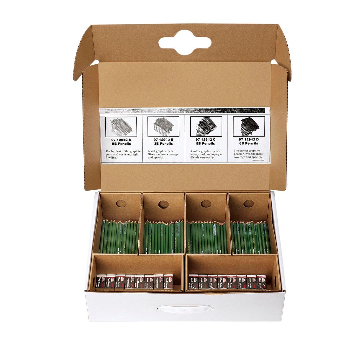 Nasco Drawing Pencils Classroom Pack 2218158