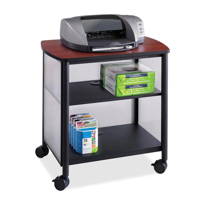 Safco Impromptu Machine Stand,26-1/4 x 21 x 26-1/2 Inches, Black